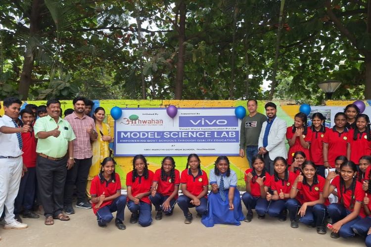 Transforming Education: Aahwahan Sets Up 509th Science Lab